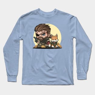 VENOM SNAKE FT. DD - CHIBI STYLE Long Sleeve T-Shirt